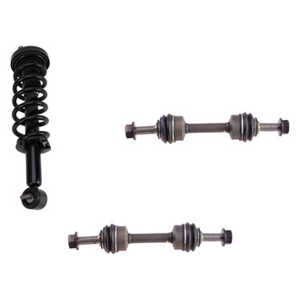 TRQ® BNDL-131049 - Front Driver Side Complete Strut Assembly and Stabilizer Bar Link Kit