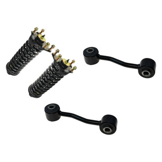 TRQ® - Front Driver Side Complete Strut Assembly and Stabilizer Bar Link Kit