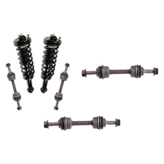 TRQ® - Front Driver Side Complete Strut Assembly and Stabilizer Bar Link Kit