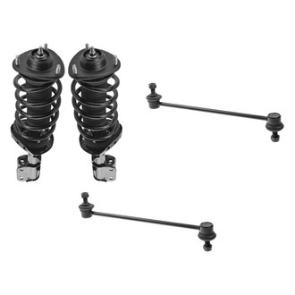 TRQ® - Front Driver Side Complete Strut Assembly and Stabilizer Bar Link Kit