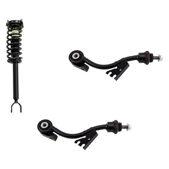 TRQ® - Front Driver Side Complete Strut Assembly and Stabilizer Bar Link Kit