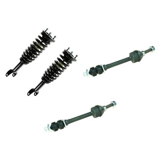 TRQ® - Front Driver Side Complete Strut Assembly and Stabilizer Bar Link Kit