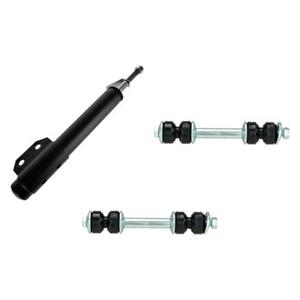 TRQ® - Front Driver Side Strut and Stabilizer Bar Link Kit
