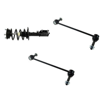 TRQ® - Front Driver Side Complete Strut Assembly and Stabilizer Bar Link Kit