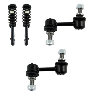TRQ® - Front Driver Side Complete Strut Assembly and Stabilizer Bar Link Kit