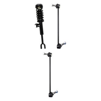 TRQ® - Front Driver Side Complete Strut Assembly and Stabilizer Bar Link Kit