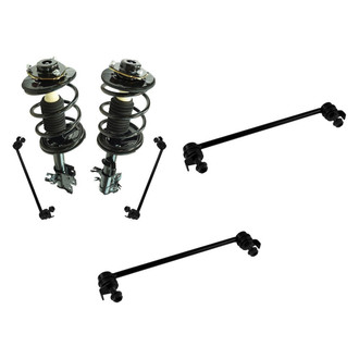 TRQ® - Front Driver Side Complete Strut Assembly and Stabilizer Bar Link Kit