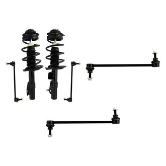 TRQ® - Front Driver Side Complete Strut Assembly and Stabilizer Bar Link Kit