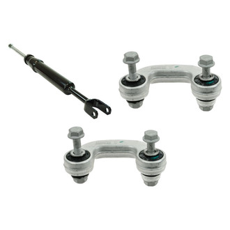 TRQ® - Front Driver Side Shock Absorber and Stabilizer Bar Link Kit