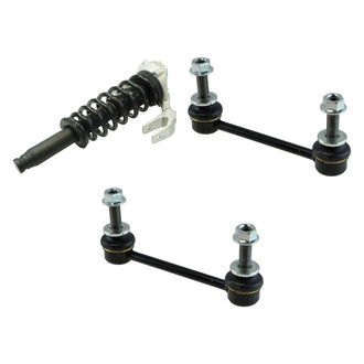 TRQ® - Complete Strut Assembly and Stabilizer Bar Link Kit