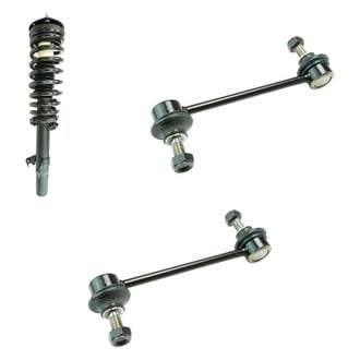TRQ® - Front Driver Side Complete Strut Assembly and Stabilizer Bar Link Kit