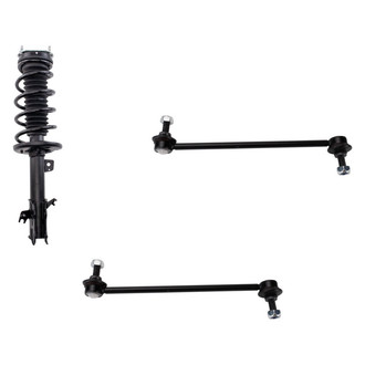 TRQ® - Complete Strut Assembly and Stabilizer Bar Link Kit