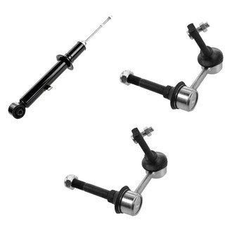 TRQ® BNDL-131329 - Front Driver Side Shock Absorber and Stabilizer Bar Link Kit