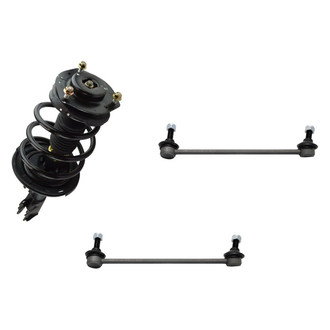 TRQ® - Complete Strut Assembly and Stabilizer Bar Link Kit
