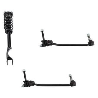 TRQ® - Shock Absorber and Stabilizer Bar Link Kit