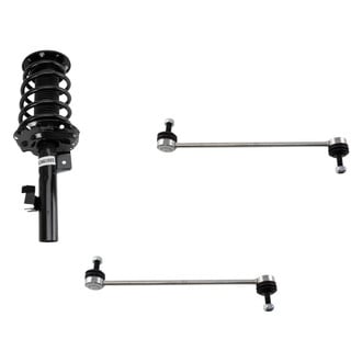 TRQ® - Front Driver Side Strut and Stabilizer Bar Link Kit