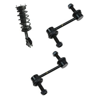 TRQ® - Front Driver Side Complete Strut Assembly and Stabilizer Bar Link Kit