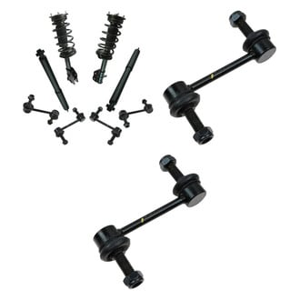 TRQ® - Front Driver Side Complete Strut Assembly and Stabilizer Bar Link Kit
