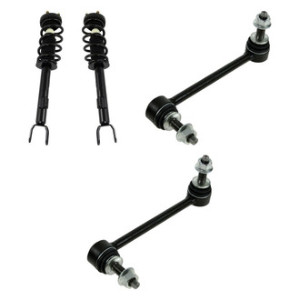 TRQ® - Front Driver Side Complete Strut Assembly and Stabilizer Bar Link Kit