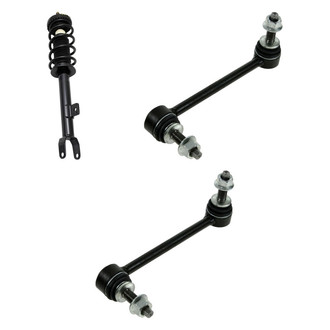 TRQ® - Front Driver Side Complete Strut Assembly and Stabilizer Bar Link Kit