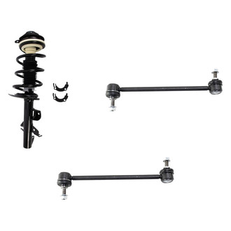 TRQ® - Complete Strut Assembly and Stabilizer Bar Link Kit