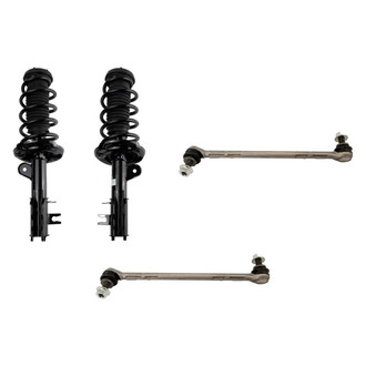 TRQ® - Complete Strut Assembly and Stabilizer Bar Link Kit