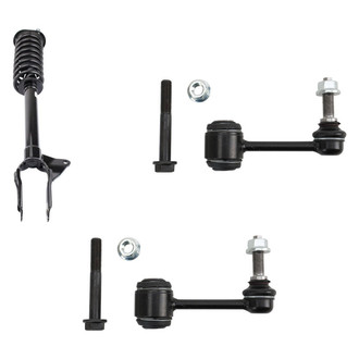 TRQ® - Shock Absorber and Stabilizer Bar Link Kit