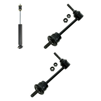 TRQ® - Front Driver Side Shock Absorber and Stabilizer Bar Link Kit