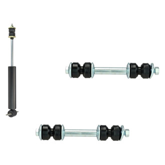TRQ® - Front Driver Side Shock Absorber and Stabilizer Bar Link Kit