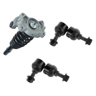 TRQ® - Front Driver Side Complete Strut Assembly and Stabilizer Bar Link Kit