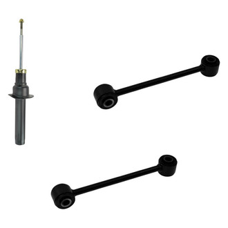 TRQ® - Front Driver Side Strut and Stabilizer Bar Link Kit