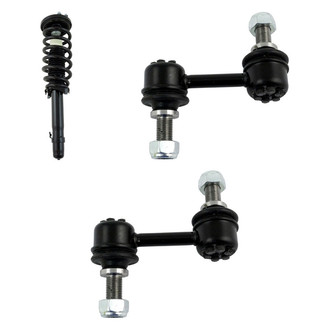 TRQ® - Front Passenger Side Complete Strut Assembly and Stabilizer Bar Link Kit