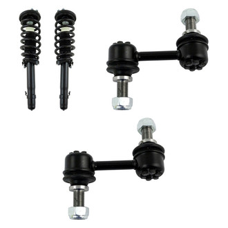TRQ® - Front Passenger Side Complete Strut Assembly and Stabilizer Bar Link Kit
