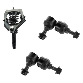 TRQ® - Front Passenger Side Complete Strut Assembly and Stabilizer Bar Link Kit