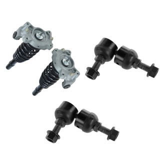 TRQ® - Front Passenger Side Complete Strut Assembly and Stabilizer Bar Link Kit