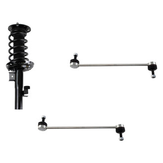 TRQ® BNDL-131509 - Front Passenger Side Complete Strut Assembly and Stabilizer Bar Link Kit