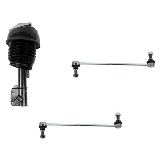 TRQ® - Front Passenger Side Strut and Stabilizer Bar Link Kit