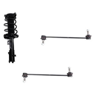 TRQ® - Front Passenger Side Strut and Stabilizer Bar Link Kit