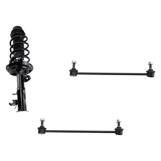 TRQ® - Front Passenger Side Strut and Stabilizer Bar Link Kit