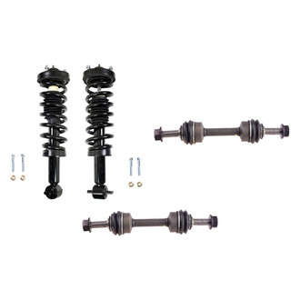TRQ® - Front Passenger Side Complete Strut Assembly and Stabilizer Bar Link Kit