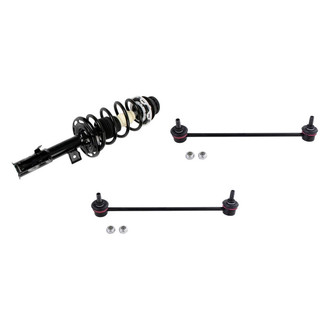 TRQ® - Front Passenger Side Strut and Stabilizer Bar Link Kit