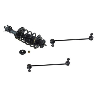TRQ® - Front Passenger Side Complete Strut Assembly and Stabilizer Bar Link Kit