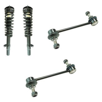 TRQ® - Front Passenger Side Complete Strut Assembly and Stabilizer Bar Link Kit