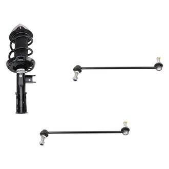 TRQ® - Front Passenger Side Complete Strut Assembly and Stabilizer Bar Link Kit