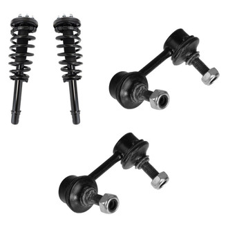TRQ® - Front Passenger Side Complete Strut Assembly and Stabilizer Bar Link Kit