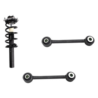 TRQ® - Front Passenger Side Complete Strut Assembly and Stabilizer Bar Link Kit