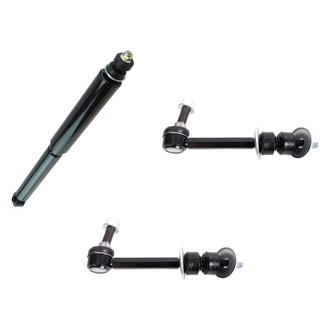 TRQ® - Front Passenger Side Shock Absorber and Stabilizer Bar Link Kit