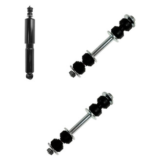 TRQ® - Front Passenger Side Shock Absorber and Stabilizer Bar Link Kit