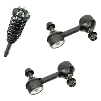 TRQ® - Front Passenger Side Complete Strut Assembly and Stabilizer Bar Link Kit