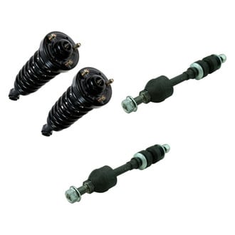 TRQ® - Front Passenger Side Complete Strut Assembly and Stabilizer Bar Link Kit